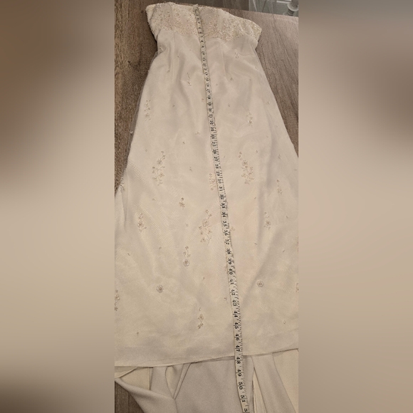 La Sposa Strapless Beaded Wedding Dress - Picture 7 of 13